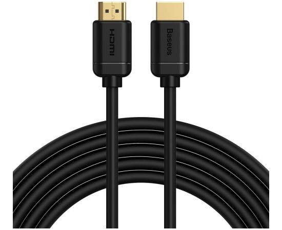 Baseus 2x HDMI 2.0 4K 30Hz Cable, 3D, HDR, 18Gbps, 5m (black)