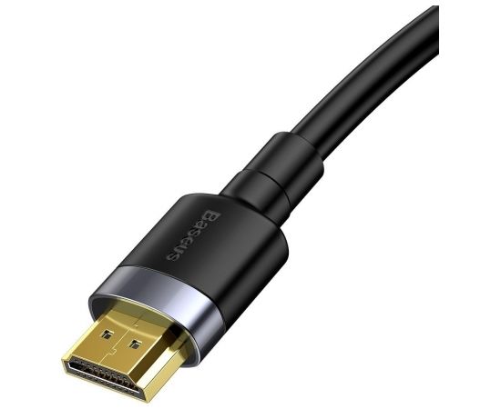 (Ir veikalā) Baseus Cafule 4K HDMI - HDMI vads 1m melns
