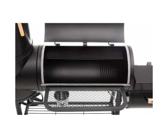 Mustang Off-set Georgia XXL kokogļu grils, kūpinātava Kokogļu grili 