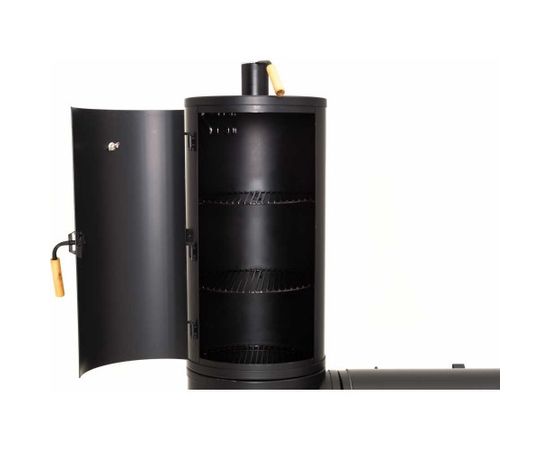 Mustang Off-set Georgia XXL kokogļu grils, kūpinātava Kokogļu grili 