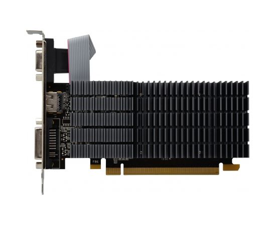 AFOX Radeon HD 6450 2GB DDR3 64Bit DVI HDMI VGA LP Passive AF6450-2048D3L9-V2 Grafiskās video kartes