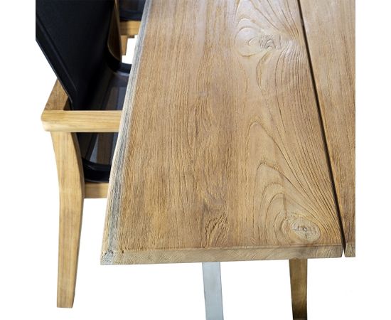 Dārza mēbeļu komplekts NAUTICA galds un 8 krēsli Dārza mēbeļu komplekti