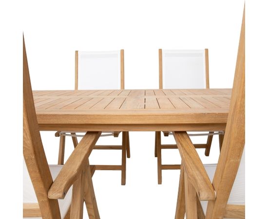 Dining set BALI table and 6 chairs