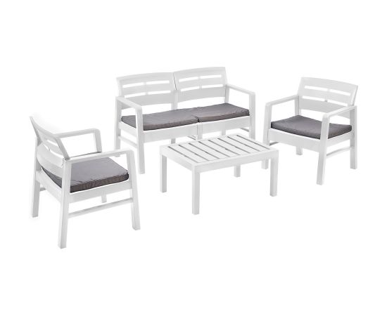 Garden furniture set JAVA table, bench, 2 chairs