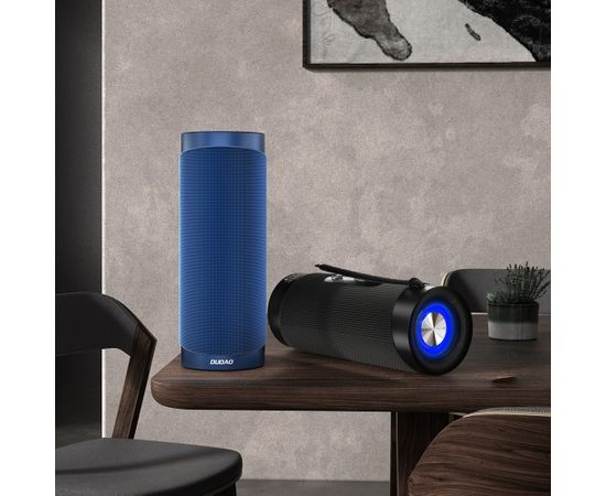 Dudao Y10Pro Bezvadu Bluetooth 5.0 Party RGB SpeSkaļrunis 10W (2x 5W) 2000mAh + Micro SD + AUX Melns Bezvadu skaļruņi Dudao Y10Pro Bezvadu Bluetooth 5.0 Party RGB SpeSkaļrunis 10W (2x 5W) 2000mAh + Micro SD + AUX Melns Bezvadu skaļruņi