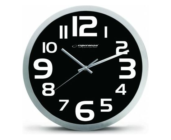 Esperanza WALL CLOCK ZURICH BLACK