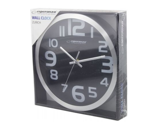 Esperanza WALL CLOCK ZURICH BLACK