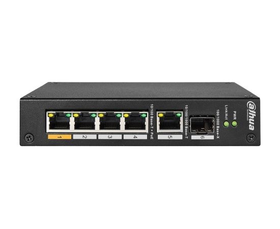 Dahua PoE Switch DAHUA PFS3106-4ET-60-V2 network connection, unmanaged