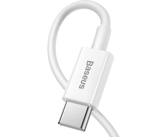 Baseus Superior Series Cable USB-C to Lightning, 20W, PD, 2m (white)
