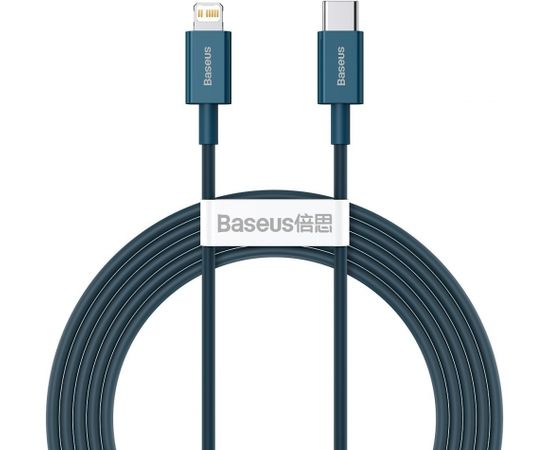 Baseus Superior Series Cable USB-C to iP, 20W, PD, 2m (blue)