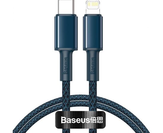 Baseus High Density Braided Cable Type-C to Lightning, PD,  20W, 1m (blue)