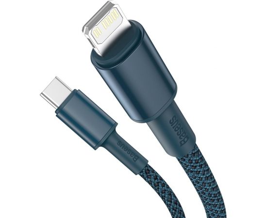 Baseus High Density Braided Cable Type-C to Lightning, PD,  20W, 1m (blue)