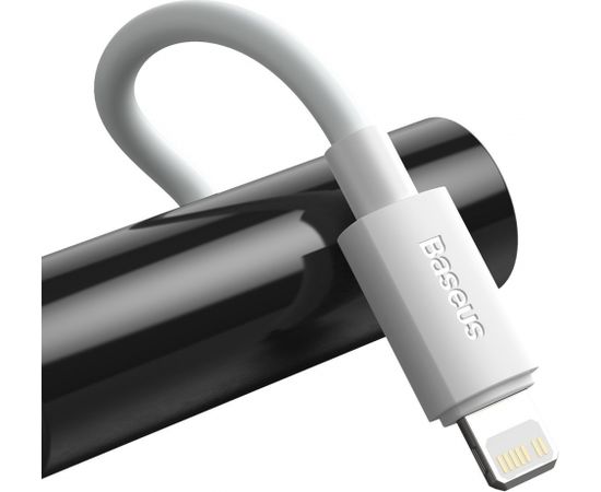 Baseus Simple Wisdom Data Cable Kit USB-C to Lightning PD 20W (2PCS/Set) 1.5m White