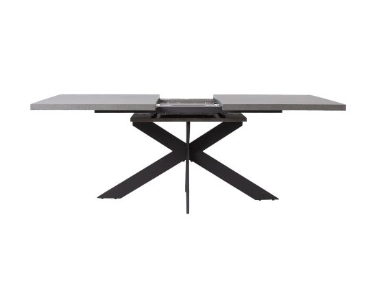 Обеденный стол EDDY 160 / 200x90xH76см, серый меламин