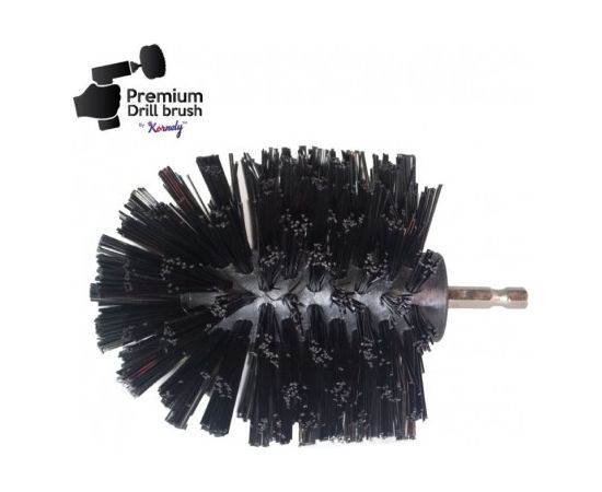 Профессиональная щетка Premium Drill Brush - очень жесткий, черный, Original