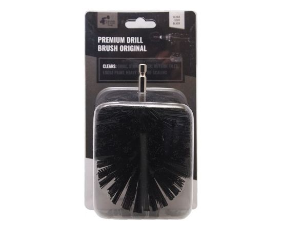 Профессиональная щетка Premium Drill Brush - очень жесткий, черный, Original