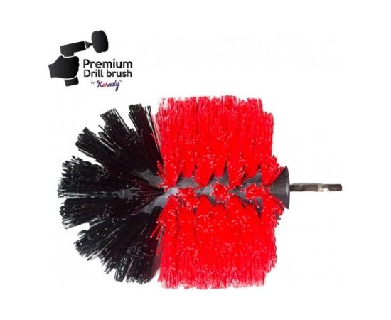 Профессиональная щетка Premium Drill Brush - жесткий, красный, Original