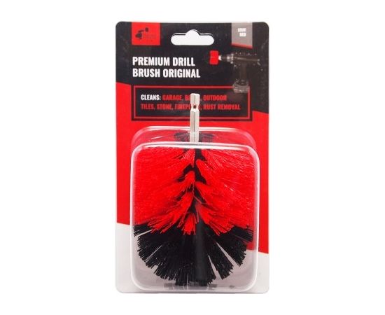 Профессиональная щетка Premium Drill Brush - жесткий, красный, Original