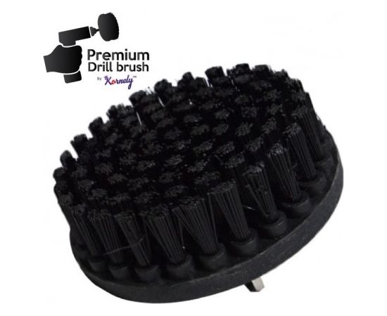 Профессиональная щетка Premium Drill Brush - очень жесткий, черный, 13цм.