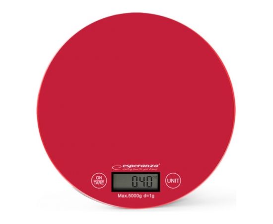 Esperanza Digital Kitchen Scale MANGO RED EKS003R