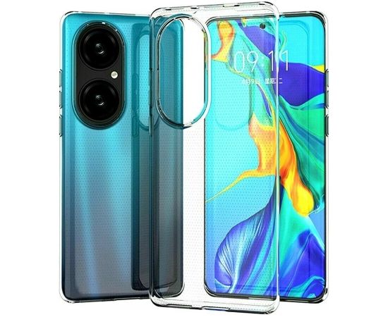 Mocco Ultra Back Case 1 mm Силиконовый чехол для Huawei P50 Прозрачный