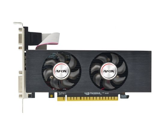AFOX Geforce GTX750 4GB GDDR5 128Bit DVI HDMI VGA LP Dual V2 AF750-4096D5L4-V2 Grafiskās video kartes
