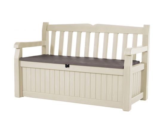 Keter Uzglabāšanas sols Eden Garden Bench 265L bēšs/brūns