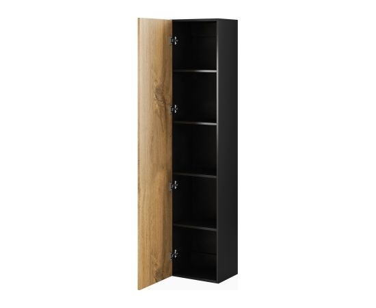 Cama Meble Cama living room cabinet set VIGO 3 black/wotan oak