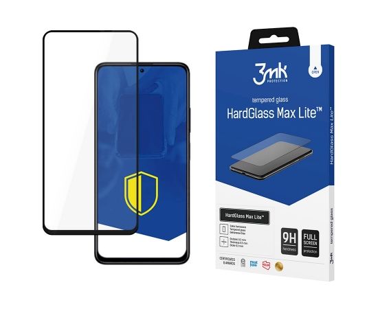 Xiaomi Redmi Note 11 5G Black - 3mk HardGlass Max Lite™ screen protector