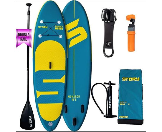 Sup dēlis Story Monarch 10'8 Blue Yellow