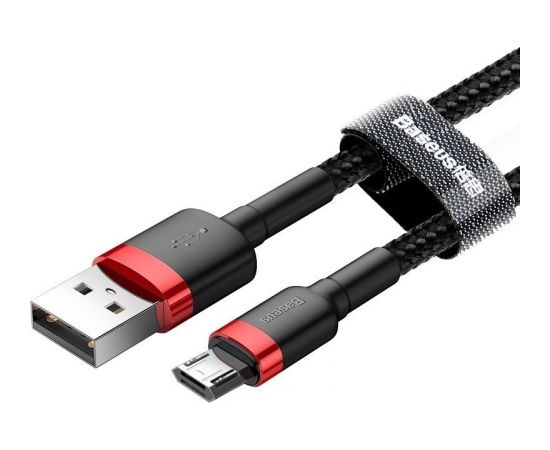 Baseus Cafule Micro USB Cable 2A 3m (Black+Red)