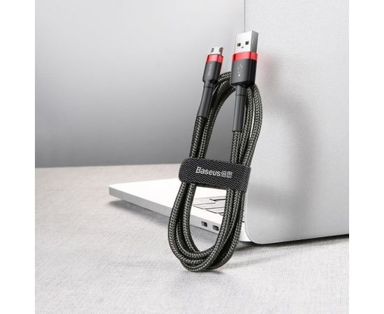 Baseus Cafule Micro USB Cable 2A 3m (Black+Red)