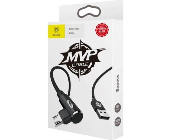 Baseus MVP Elbow Cable USB Type-C 2A 1m - Black