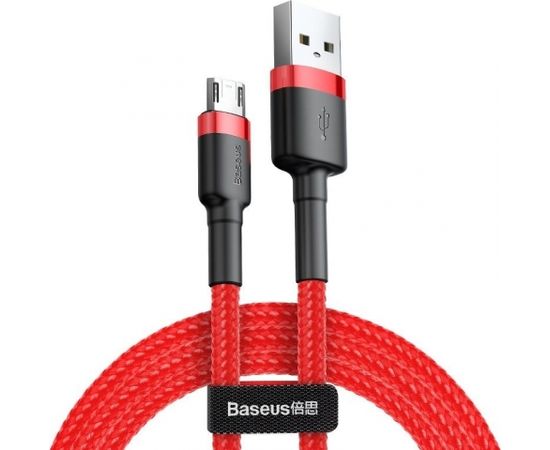 Micro USB Baseus Cafule 1.5A 2m (red)