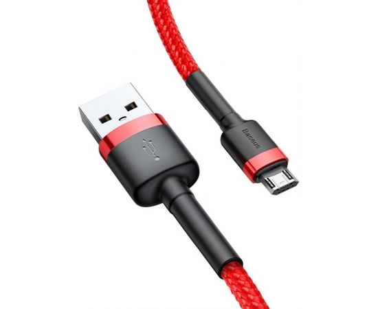 Micro USB Baseus Cafule 1.5A 2m (red)