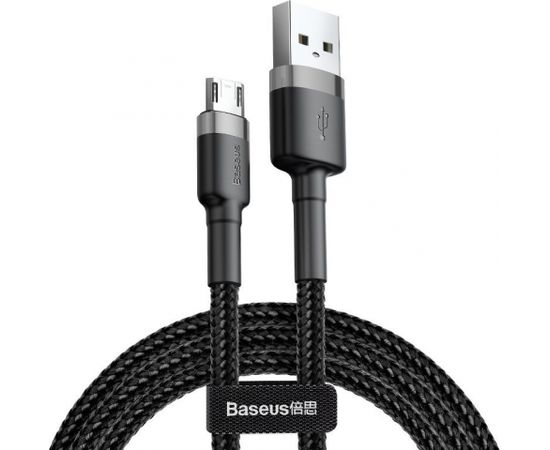 Baseus Cafule Micro USB cable 2.4A 1m (Gray + Black)