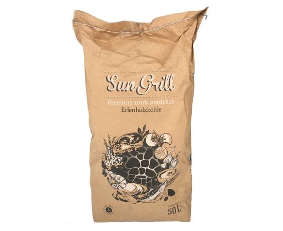 (Ir veikalā) Grila ogles SunGrill kokogles 50L