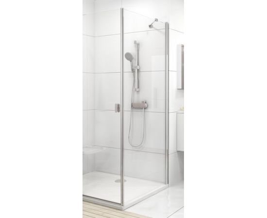 Ravak dušas siena CPS, 900 mm, h=1950, spīdīgs/caurspīdīgs stikls