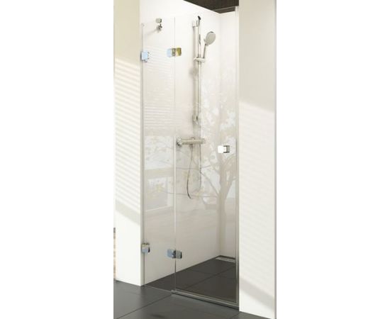 Ravak dušas durvis BSD2, 1000 mm, h=1950, bez montāžas komplekta, kreisā puse, hroms/caurspīdīgs stikls