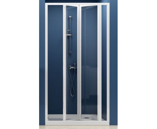 Ravak dušas durvis SDZ3, 900 mm, h=1850, balts/grape stikls
