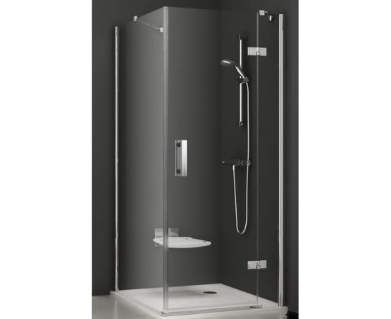Ravak dušas siena SMPS, 900 mm, h=1900, labā puse, hroms/caurspīdīgs stikls