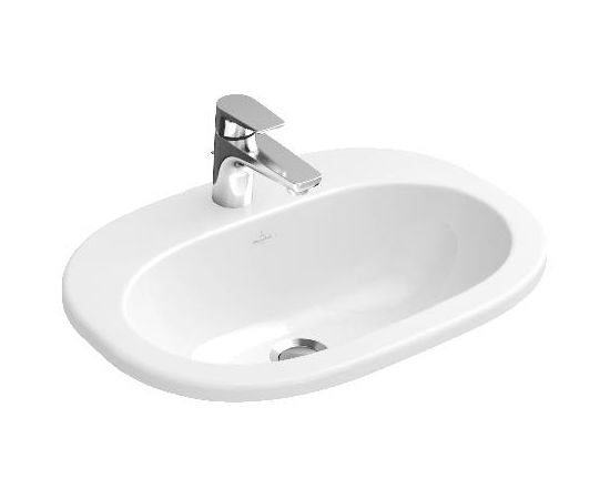 Villeroy &amp; Boch izlietne O.novo, 560x405 mm, virsmā, balta