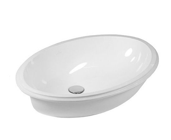 Villeroy &amp; Boch izlietne Evana, 615x415 mm, zem virsmas, balta