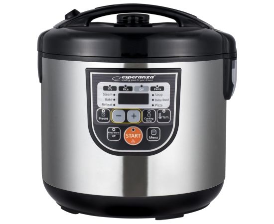 Esperanza EKG011 Multicooker Cooking 5 L 860 W Black, Metallic