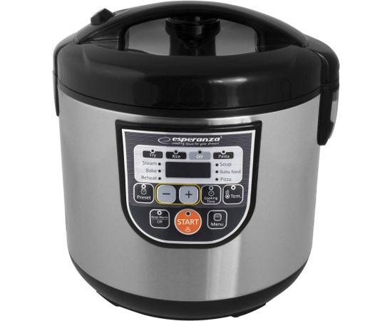 Esperanza EKG011 Multicooker Cooking 5 L 860 W Black, Metallic