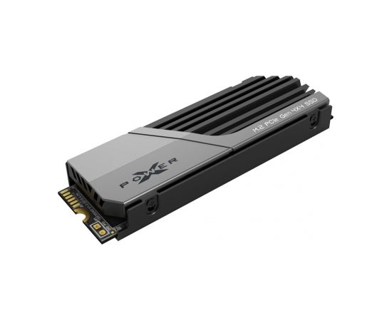 SILICON POWER PCIe Gen 4x4 XS70 Internal solid state drive SSD 1TB M.2 2280 NVMe 1.4 (SP01KGBP44XS7005) Black, Grey
