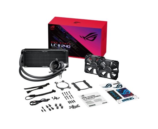 ASUS ROG STRIX LC II 240 Processor All-in-one liquid cooler 12 cm Black