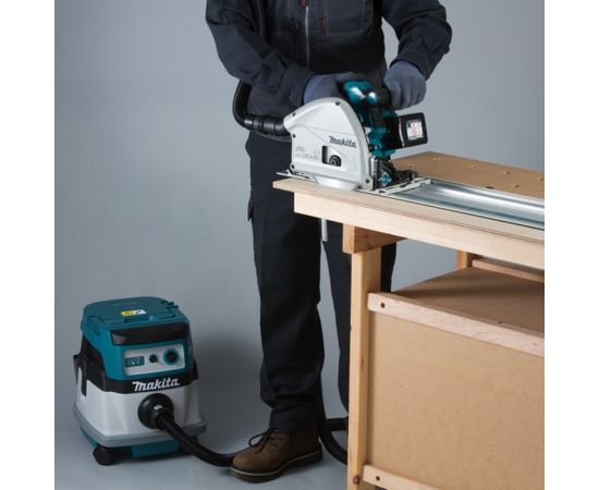 MAKITA DSP600Z Cordless Circular Saw 2x 18V LXT ADT Black, Blue