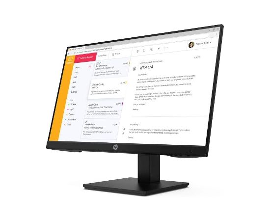 HP P24 G4 FHD Monitor - 23.8" 1920x1080 FHD AG, IPS, DisplayPort/HDMI/VGA, 3 years / 1A7E5AA#ABB