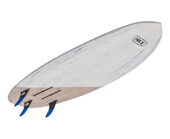 Sērfošanas dēlis NKX Twingo Carbon Foil board 5'10 Champagne